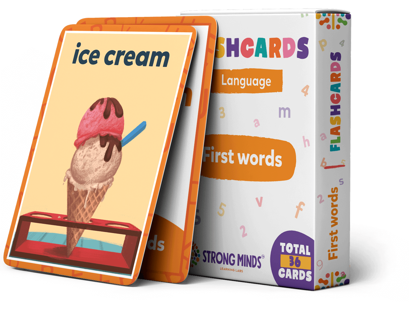 First words flash cards for toddlers