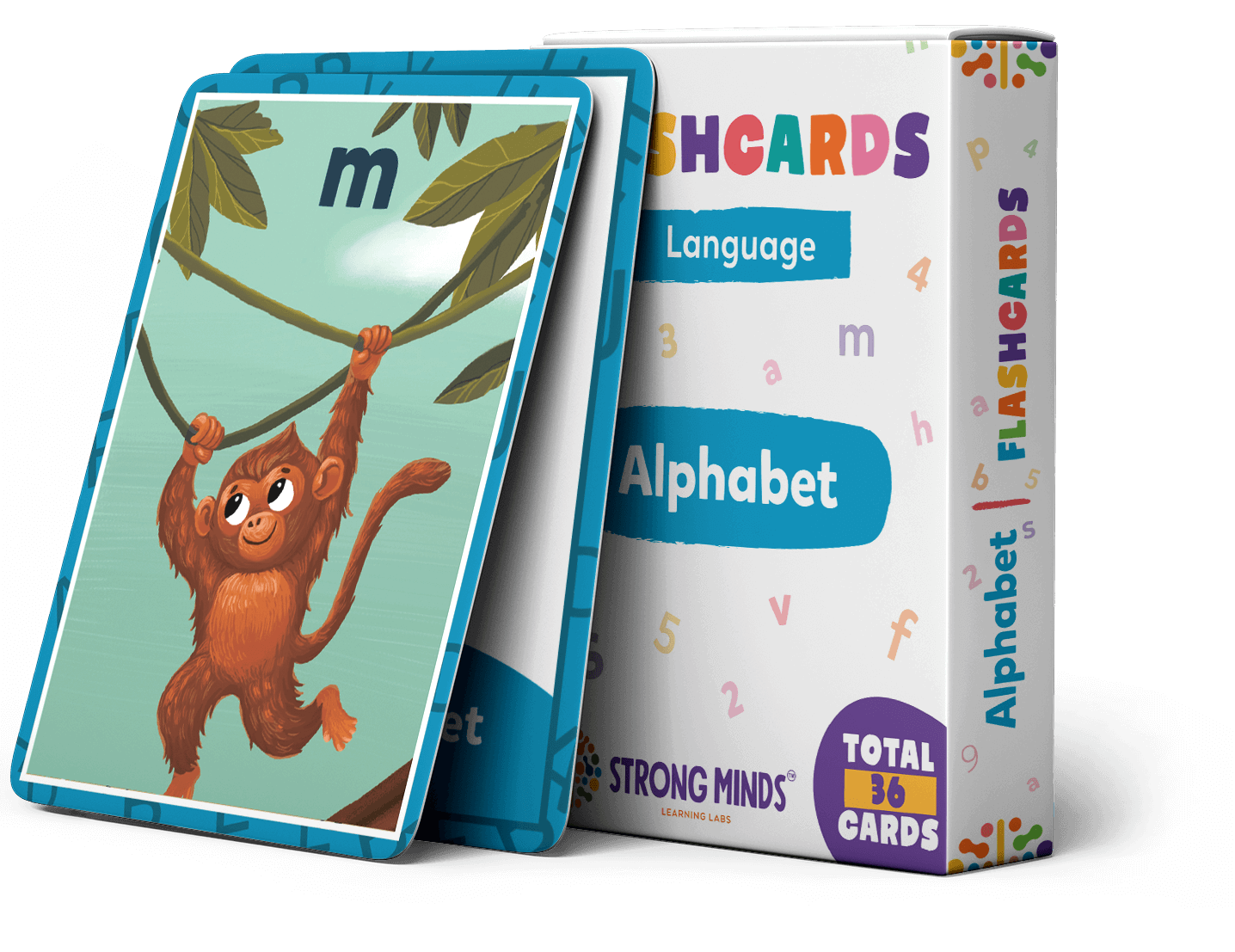 Alphabet phonic ABC flashcards for kids