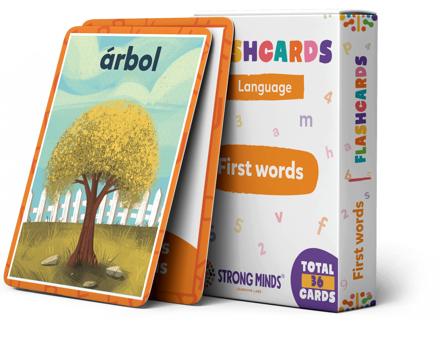 First words flash cards for toddlers